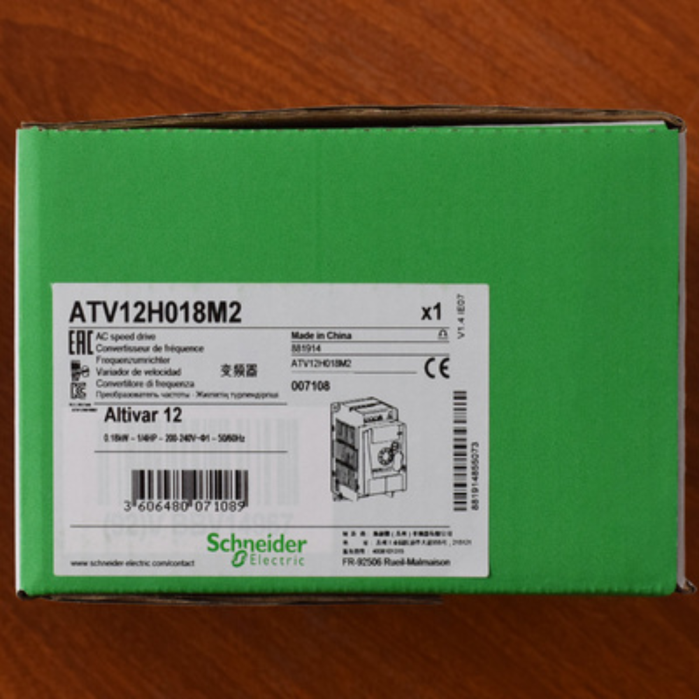 One Schneider ATV12H018M2 Inverter PLC Module New In Box Expedited Shipping