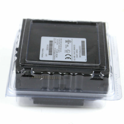 FANUC IC693PWR321AA Power Supply Module, black and gray in clear packaging, product shot.
