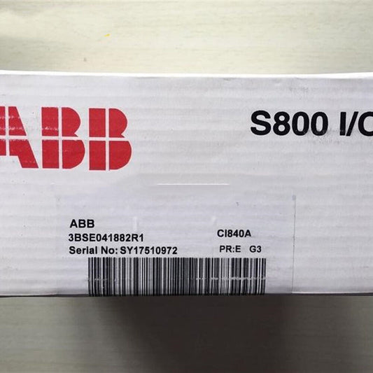 ABB CI840A communication interface module, S800 I/O, 3BSE041882R1, new PLC part for industrial automation.