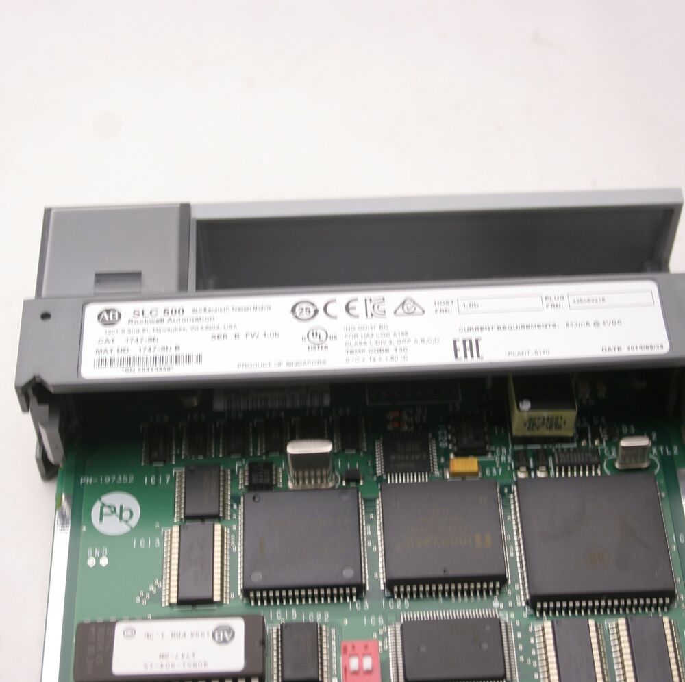 Allen Bradley 1747-SN SLC 500 Scanner Module, Ser B, FRN 1.0b, 600mA @ 5VDC