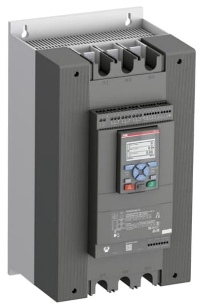 ABB PSTX250-600-70 soft starter, industrial automation part, PLC component, gray and white