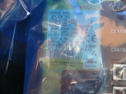 FANUC A06B-6132-H002 Servo Amplifier, Industrial Automation Part, New.