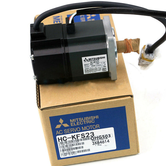 Mitsubishi HC-KFS23 AC Servo Motor on Box
