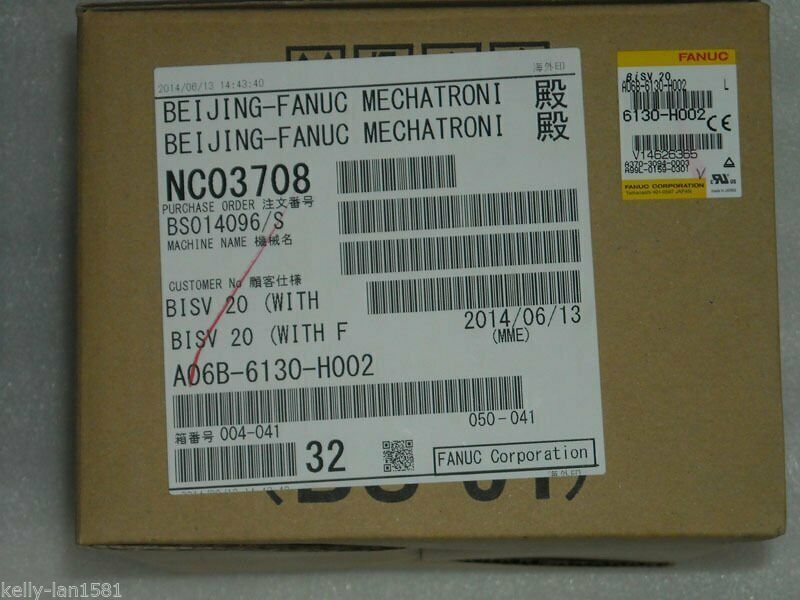 FANUC A06B-6130-H002 Servo Drive Box, BISV 20, New Industrial Automation Part