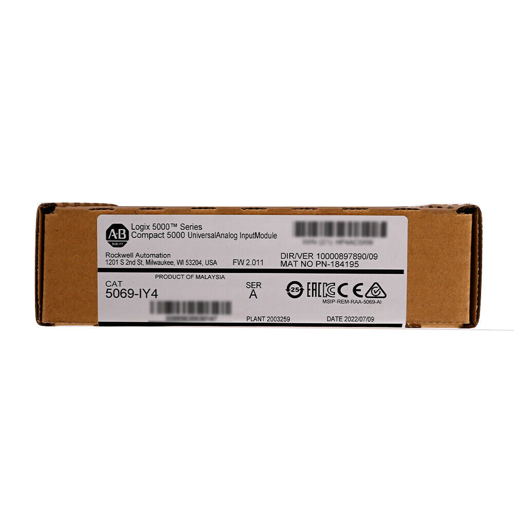 Allen-Bradley 5069-IY4 CompactLogix Universal Analog Input Module in Box, Factory Sealed