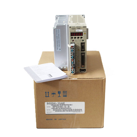 Yaskawa SGDH-15AE servo drive, brand new condition, industrial automation part, 9P0348-5-9, Made in Japan