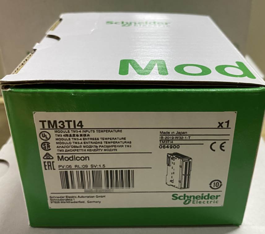 Schneider Electric TM3TI4 Input Module, Industrial Automation, Temperature Sensing