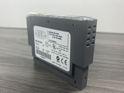 Allen-Bradley 1734-OX2 Ser C POINT I/O Module, grey, with specifications and labels.