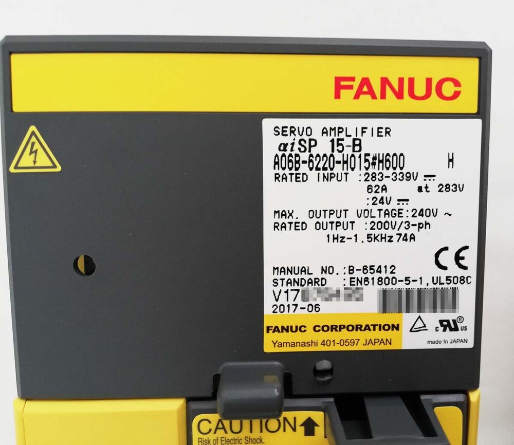 Screen | FANUC | A06B-6220-H015#H600 Servo Drive Amplifier