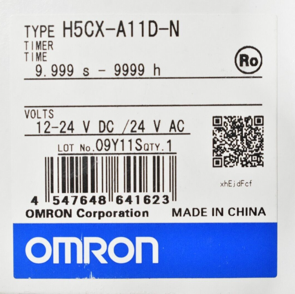 Omron H5CX-A11D-N Digital Timer Module 12-24VDC New