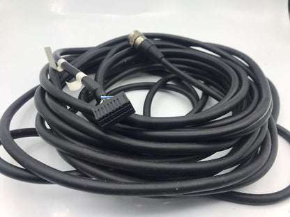 FANUC A660-2007-T364 Teach Pendant Cable, black, connector, 10m for PLC systems.