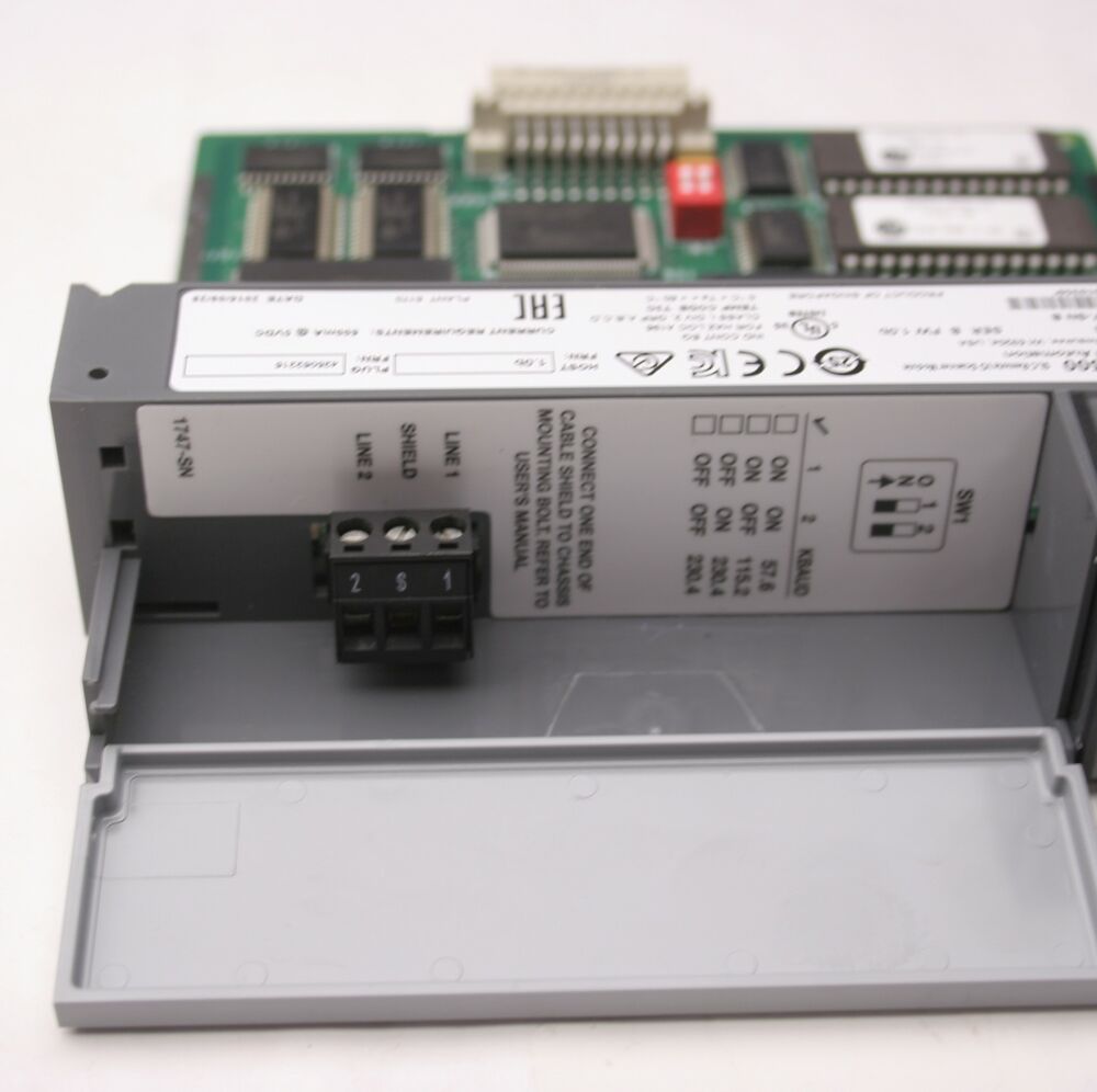 Allen Bradley 1747-SN SLC 500 Scanner Module, Ser B, FRN 1.0b, 600mA @ 5VDC