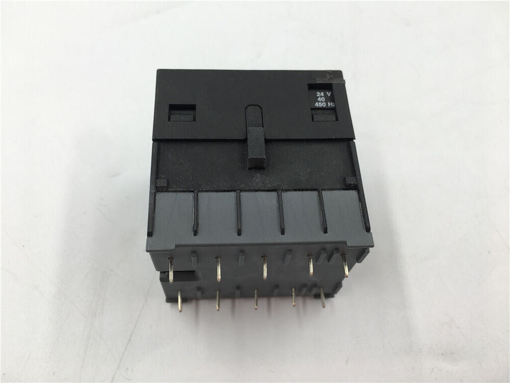 ABB B7-22-00-P AC Contactor, industrial automation component, black and gray, 24V 40 450 Hz markings