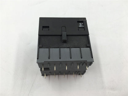ABB B7-22-00-P AC Contactor, industrial automation component, black and gray, 24V 40 450 Hz markings