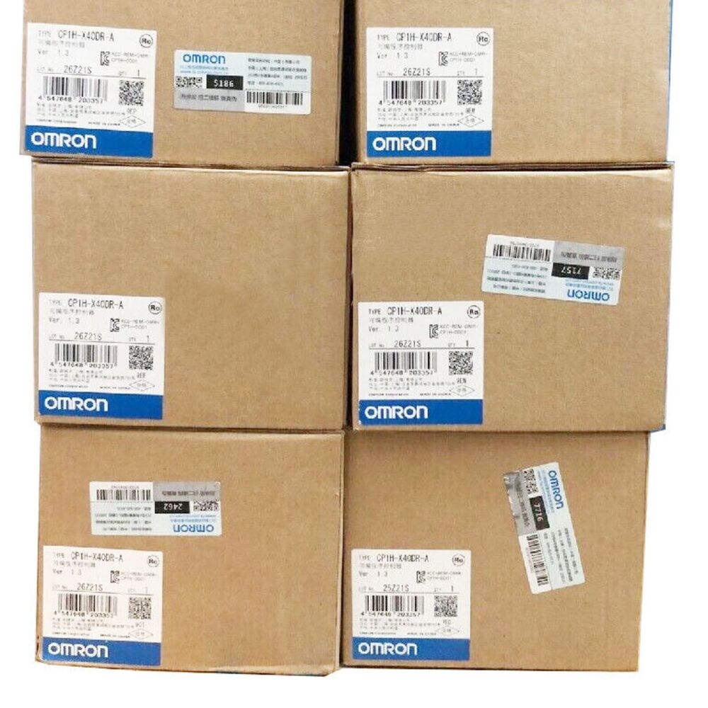 Omron CP1H-X40DR-A PLC Modules in boxes, new in box, industrial automation parts