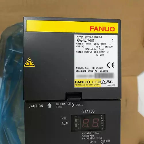 FANUC A06B-6077-H111 Servo Drive Power Supply Module, 200V-230V input, industrial automation component