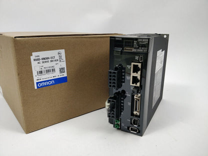 Omron R88D-KN08H-ECT AC Servo Driver, new industrial automation equipment.