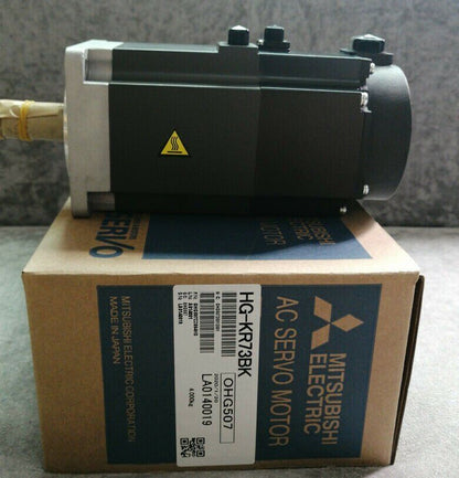 Mitsubishi HG-KR73BK AC Servo Motor in its original box, fast shipping.
