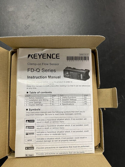 Keyence FD-Q10C NEW