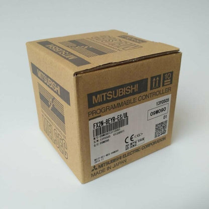 Mitsubishi FX2N-8EYR-ES/UL programmable controller in box. PLC module, Made in Japan. Fast Free Shipping.