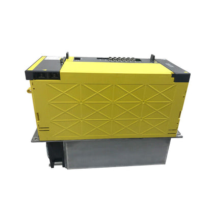FANUC A06B-6141-H026#H580 Servo Drive, yellow and black industrial automation part, front view