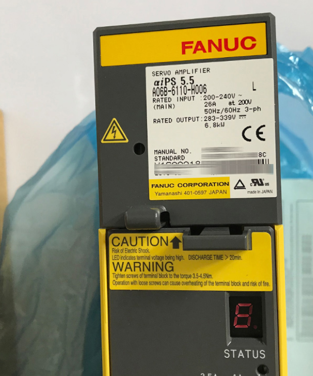FANUC A06B-6110-H006 Servo Amplifier, Industrial Automation Part, New and Refurbished