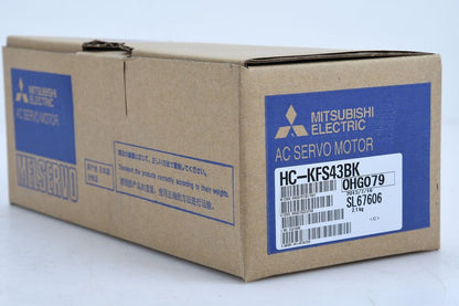 Mitsubishi HC-KFS43BK AC Servo Motor in box, new and fast shipping available.