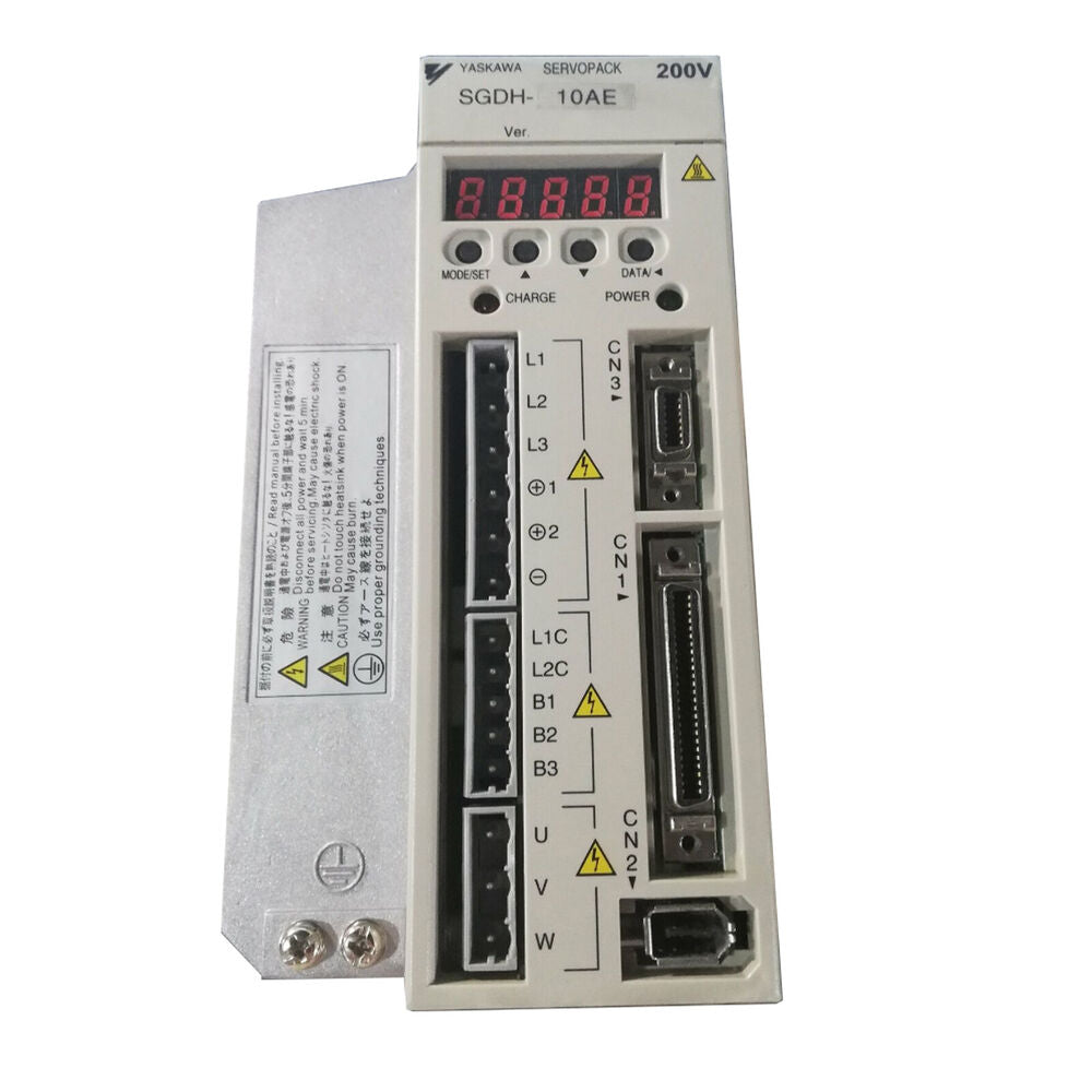 YASKAWA SGDH-10AE Servo Drive, 200V, industrial automation component, new in box.