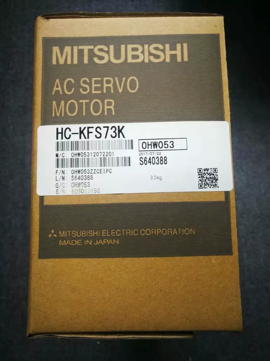 Mitsubishi HC-KFS73K AC Servo Motor Box, Made in Japan