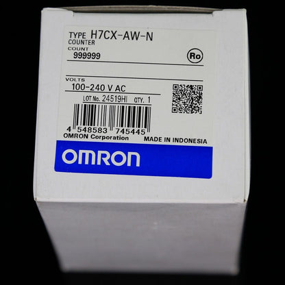 OMRON H7CX-AW-N H7CXAWN Counter 100-240VAC Original New in Box Free Ship