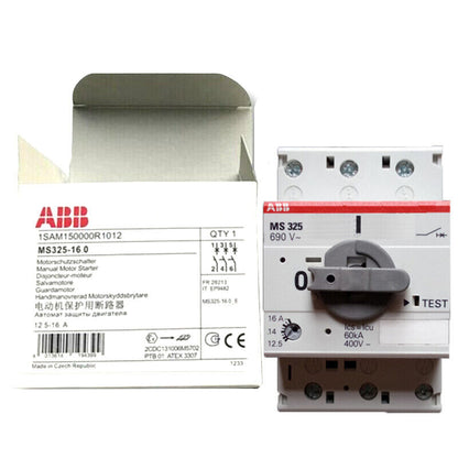 ABB MS325-16.0 motor circuit breaker, 12.5-16A, new in box