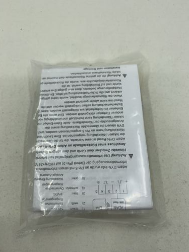 ABB PLC documentation in packaging, Adam DYN-Info details, industrial automation
