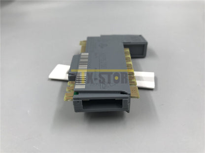 B&R X20PS2100 Power Supply Module, gray plastic housing, viewed at a slight angle, product detail.