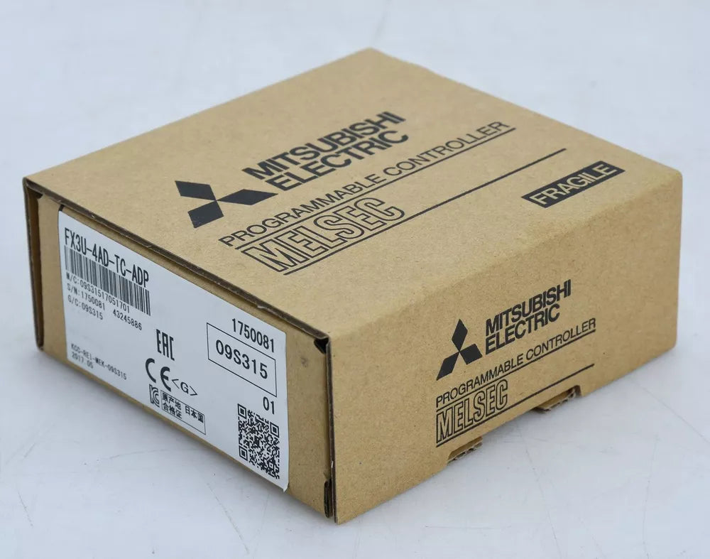 Mitsubishi FX3U-4AD-TC-ADP PLC Module in box, MELSEC Programmable Controller, industrial automation part
