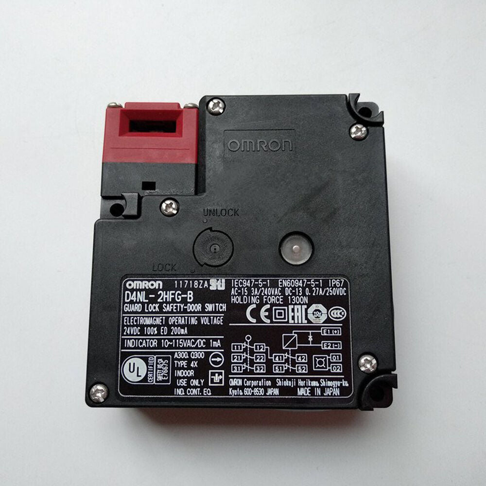 OMRON D4NL-2HFG-B Safety Door Switch, Industrial Automation Sensor