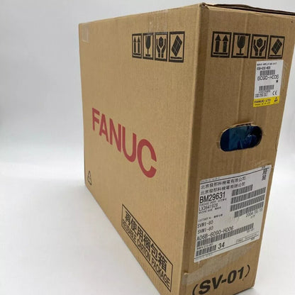 FANUC A06B-6090-H006 Servo Drive in original packaging. Box includes part number and other product details.