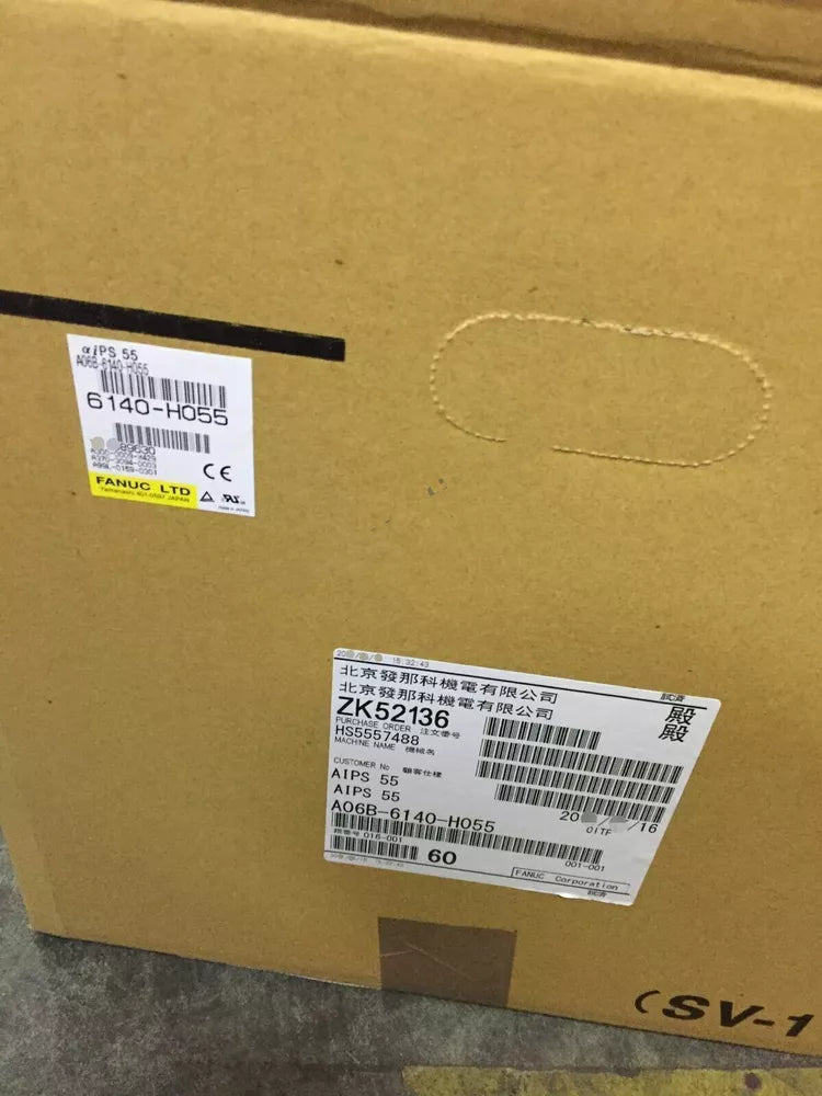 FANUC A06B-6140-H055 Servo Amplifier in Box, New, Expedited Shipping