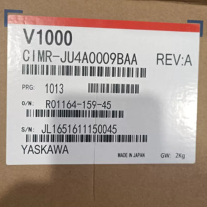 YASKAWA CIMR-JU4A0009BAA Inverter Label - New Industrial Automation Part