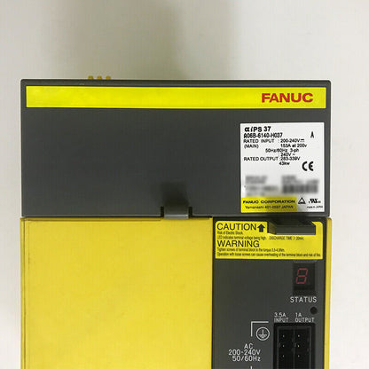 FANUC A06B-6140-H037 Servo Drive, new, 200-240V input, 283-339V output. Industrial automation part.