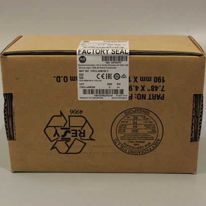 AB 1762-L40BXB MicroLogix 1200 40 Point Controller 1762-L40BXB NEW IN BOX