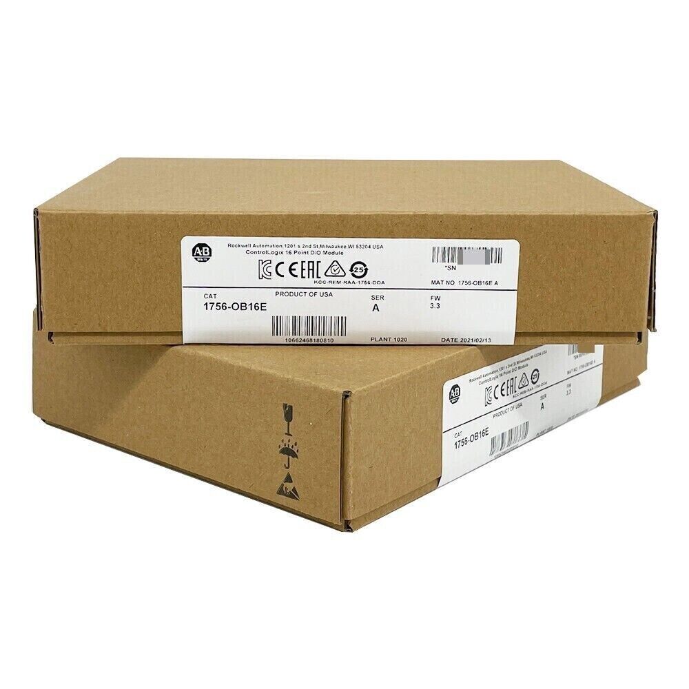 Allen-Bradley 1756-OB16E ControlLogix 16 Point D/O Module in box, Product of USA