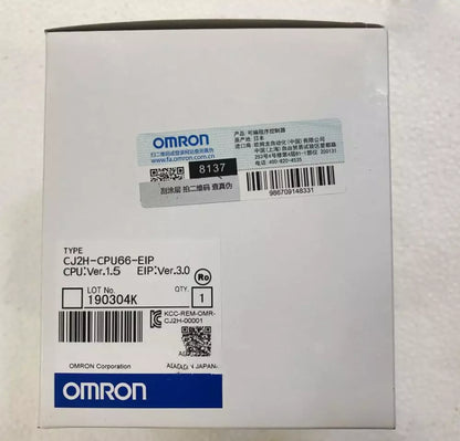Omron CJ2H-CPU66-EIP PLC Module in box, new condition, model CJ2HCPU66EIP, expedited shipping