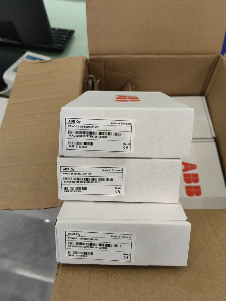 ABB FPNO-21 Module in Box, Made in Romania. Industrial automation part.
