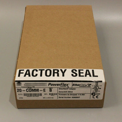 New Factory Sealed Allen Bradley 20-COMM-E Ethernet / IP Adaptor 20COMME US