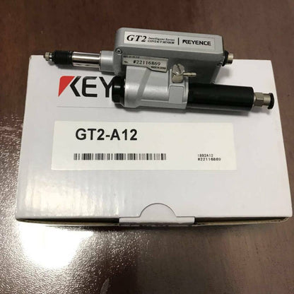 KEYENCE GT2-A12 Contact Sensor on its packaging, industrial automation component.