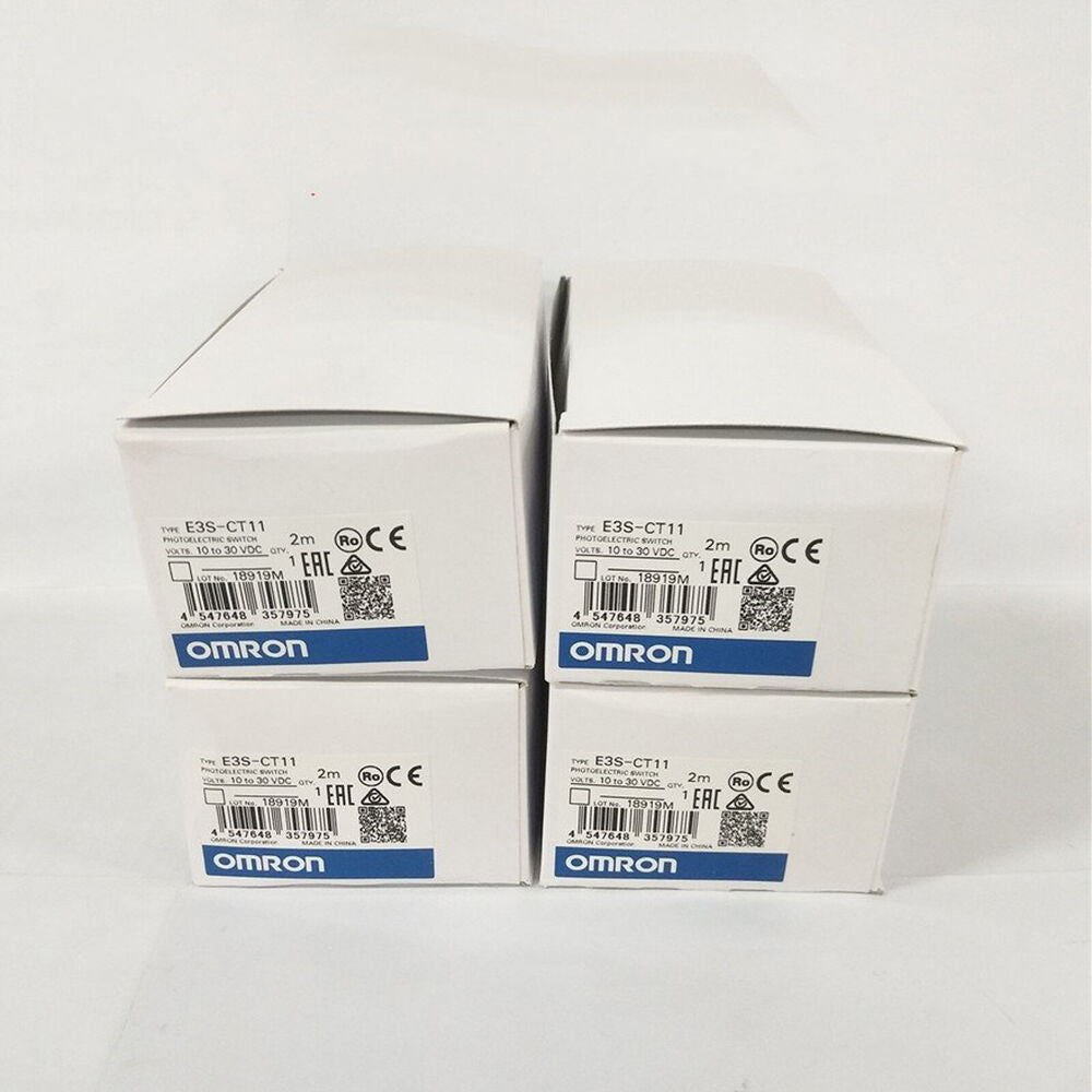 OMRON E3S-CT11 Photoelectric Sensor Switches in Boxes