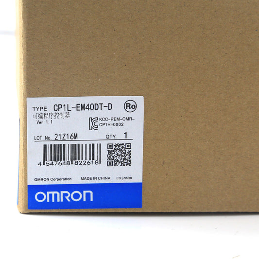 Omron CP1L-EM40DT-D PLC Module in box, MADE IN CHINA. CP1LEM40DTD PLC module.