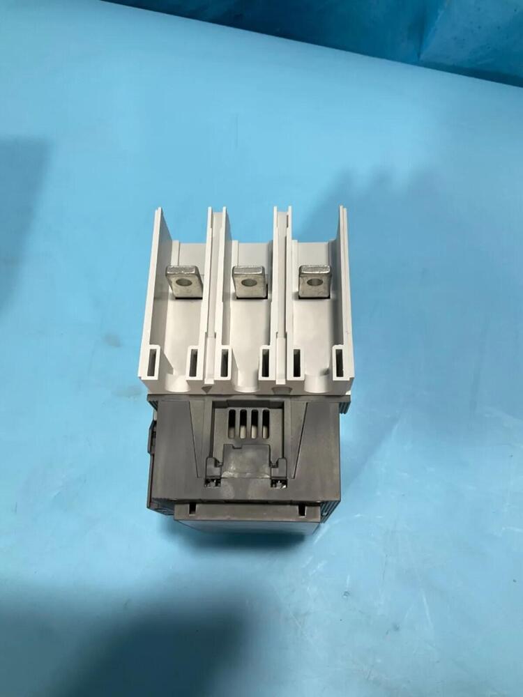 ABB A145-30-11-84 contactor, industrial automation part, top view with terminals and 120V coil