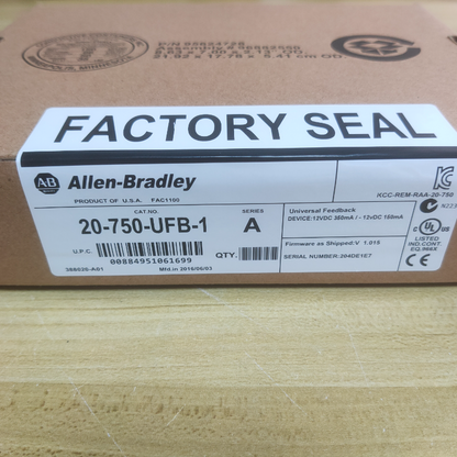 Allen-Bradley 20-750-UFB-1 AB Universal Feedback Module 20750UFB1 NEW IN BOX