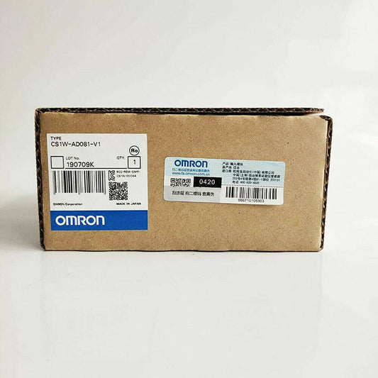 Omron CS1W-AD081-V1 PLC Controller in Box - New Industrial Automation Part